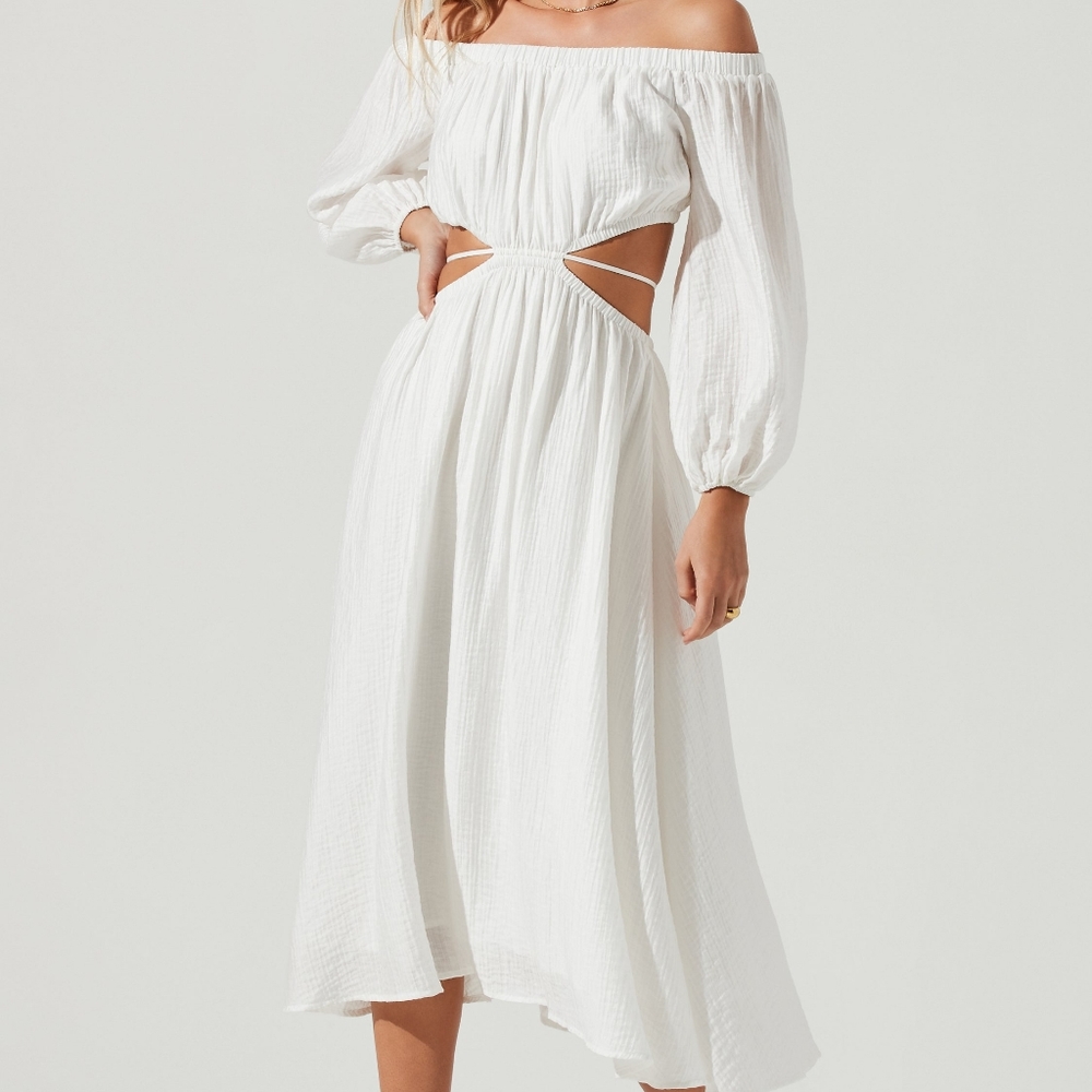 Astr The Label Cassian Dress (White XS)